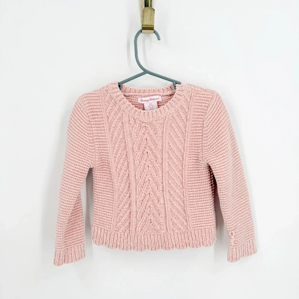 Tommy Bahama Pink and Gray Crew Neck Matching Set